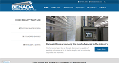 Desktop Screenshot of benada.com