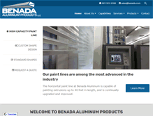 Tablet Screenshot of benada.com